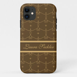 Royal Brown Pattern iphone 5  case