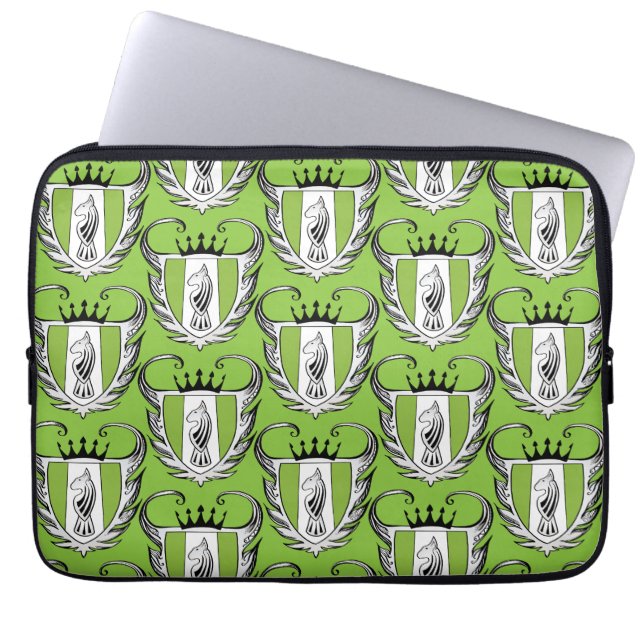 Royal Bull Terrier Laptop Sleeve (Front)
