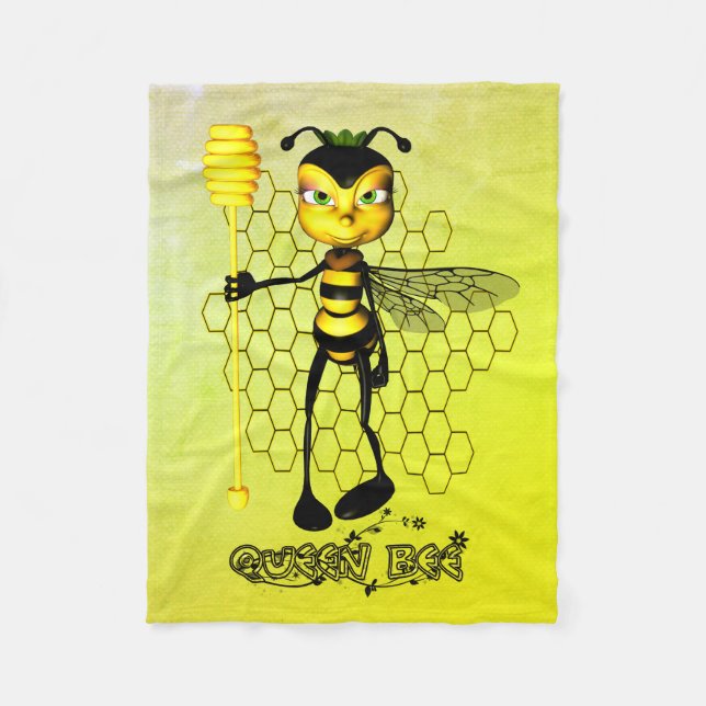 Royal Buzz Fleece Blanket (Front)