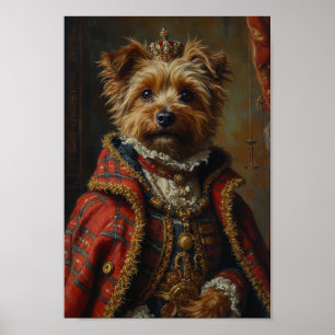 Royal Cairn Terrier Portrait Poster