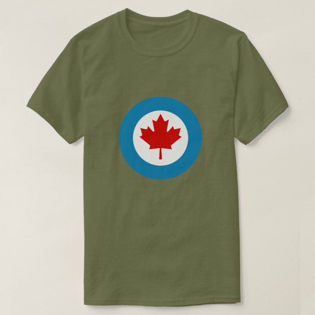 Royal Canadian Air Force Roundel T-Shirt (Design Front)