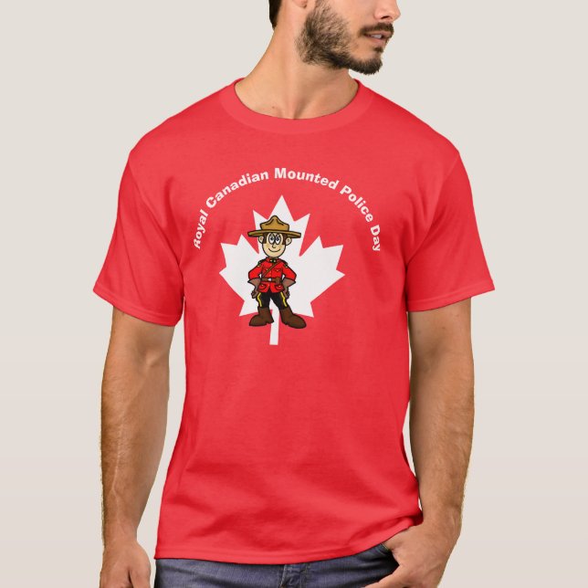 Royal Canadian Mounted Police Day T-Shirt (Front)
