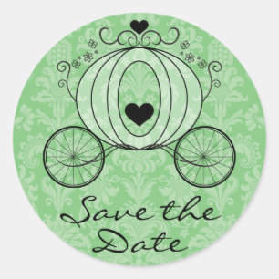 Royal Carriage Save the Date Seal