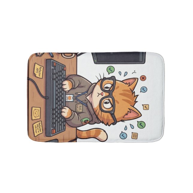 Royal Cat Bath Mat (Front)