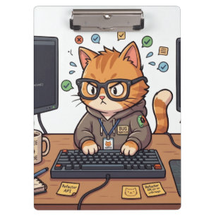 Royal Cat Clipboard