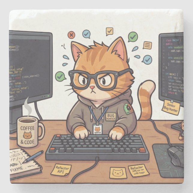 Royal Cat Coaster (Front)