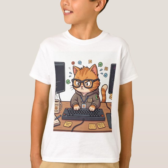 Royal Cat Kids’ Shirt (Front)