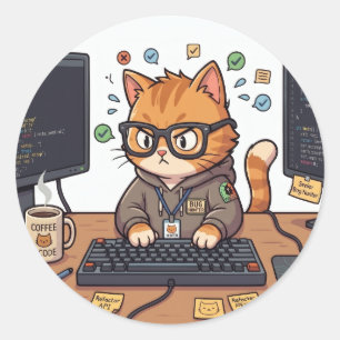 Royal Cat Sticker