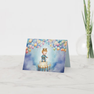 Royal Celebration Birthday Card