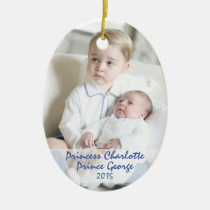 Royal Children - George & Charlotte Ceramic Ornament