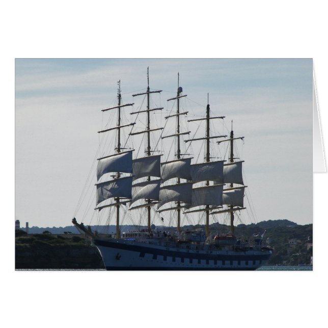Royal Clipper Under Sail (Front Horizontal)