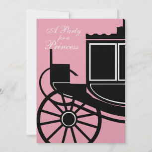 Royal Coach/ Birthday Party Invitation