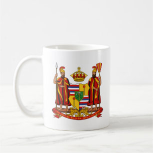 Royal Coat of Arms of the Kingdom of Hawaii Coffee Mug