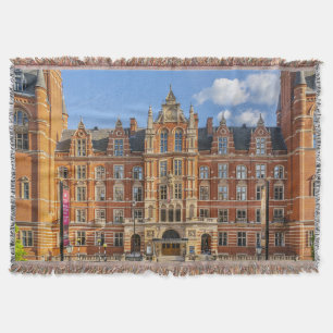Royal College of Music: sunset. Throw Blanket