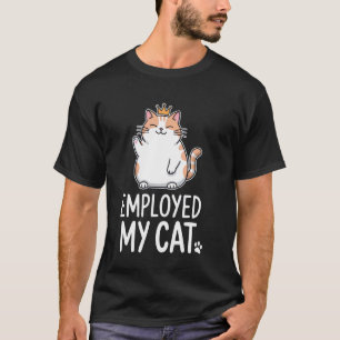 Royal Content Cat Humour T-Shirt