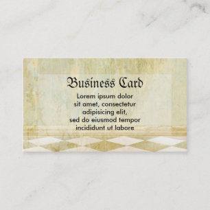 Royal Coordinates Plain Business Card