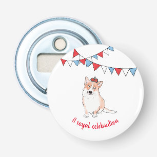 Royal corgi Platinum Jubilee bottle opener