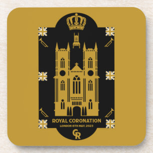 Royal Coronation Westminster Abbey Coaster