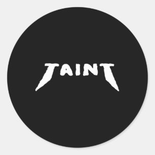 Royal Crackers Taint Classic Round Sticker