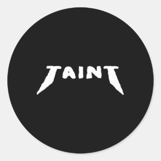 Royal Crackers Taint Classic Round Sticker