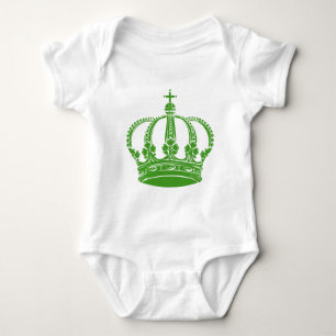 Royal Crown 02 - Avocado Green Baby Bodysuit