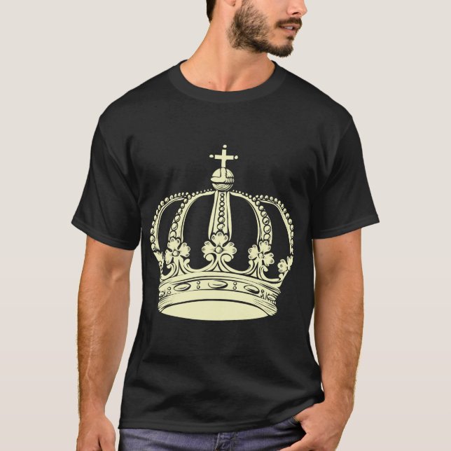 Royal Crown 02 - Cream T-Shirt (Front)