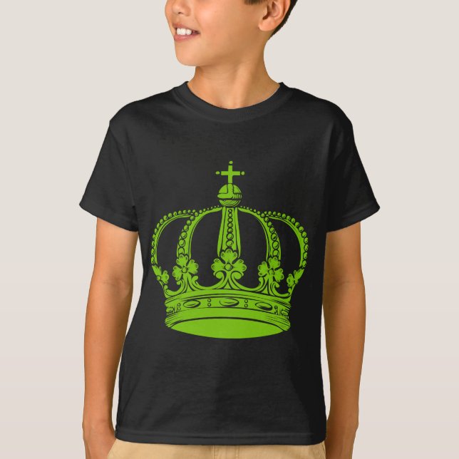 Royal Crown 02 - Martian Green T-Shirt (Front)