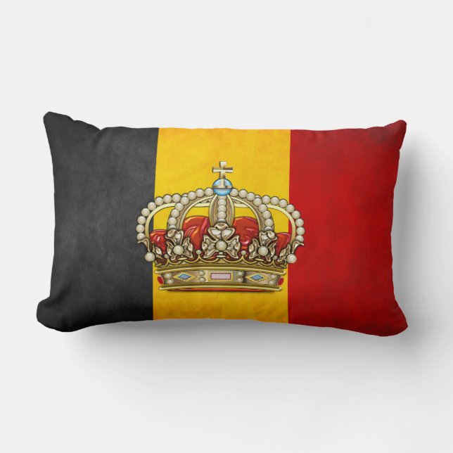 Royal Crown [Belgium] Lumbar Cushion (Front)