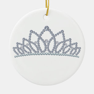 Royal Crown Ceramic Ornament