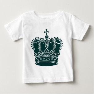 Royal Crown - Dark Green Baby T-Shirt