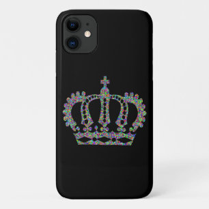 Royal Crown in patterns iPhone 11 Case