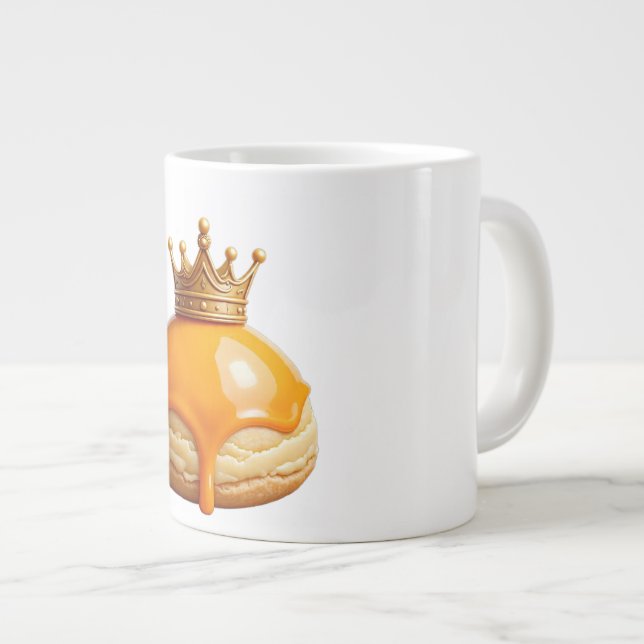 Royal Crown Pastry Mug | Cute Baking Gift (Front Right)