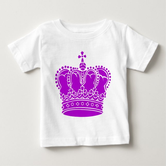 Royal Crown - Purple Baby T-Shirt (Front)