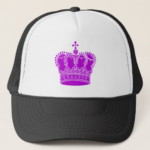 Royal Crown - Purple Trucker Hat