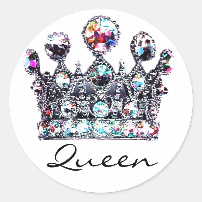 Royal Crown Queen stickers (Front)