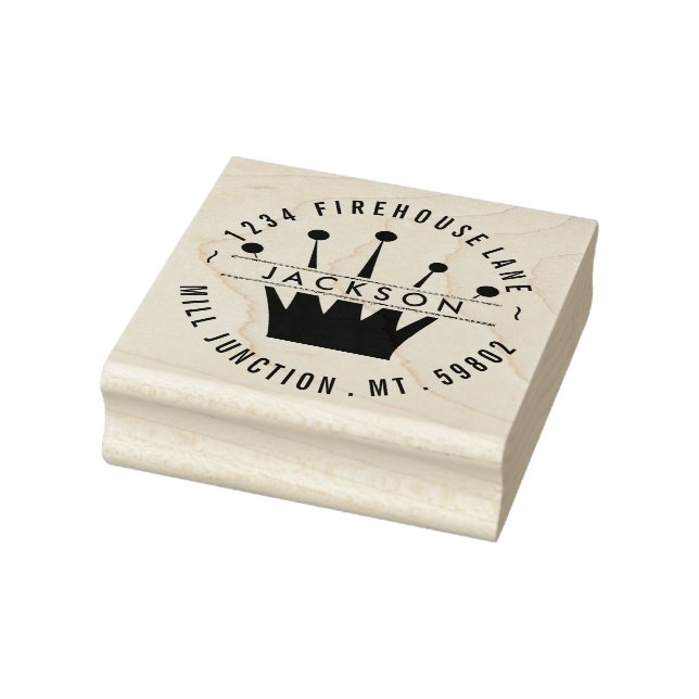 Royal Crown Return Address Stamp (Stamp)