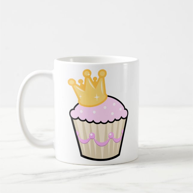 Royal Cupcake Mug (One Sided) (Left)