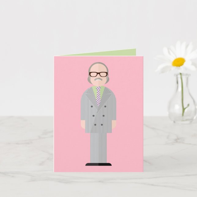 Royal – Eccentric Family Drama Greeting Card (Small Plant)