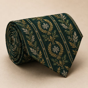 Royal Emerald Botanical Luxury Tie