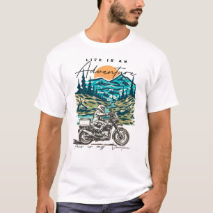 Royal Enfield himalayan designs  T-Shirt