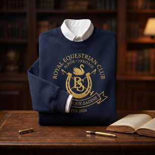 Royal Equestrian Club Alpine Heritage Crewneck Swe Sweatshirt