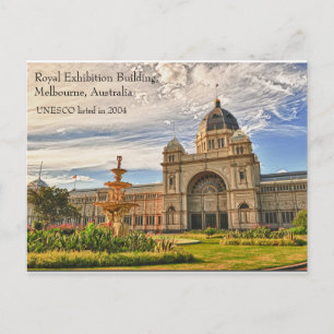 Royal Exhibition Building Melbourne UNESCO Postcard