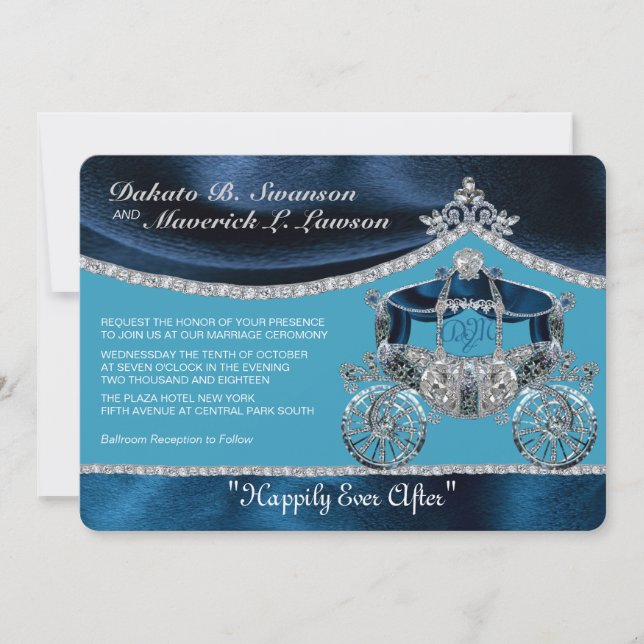 Royal Fairytale Invitation (Front)