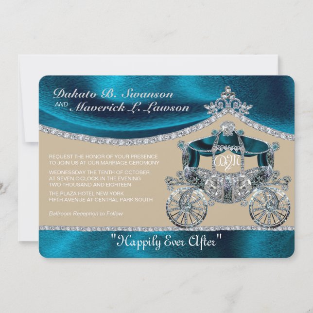 Royal Fairytale Invitation (Front)