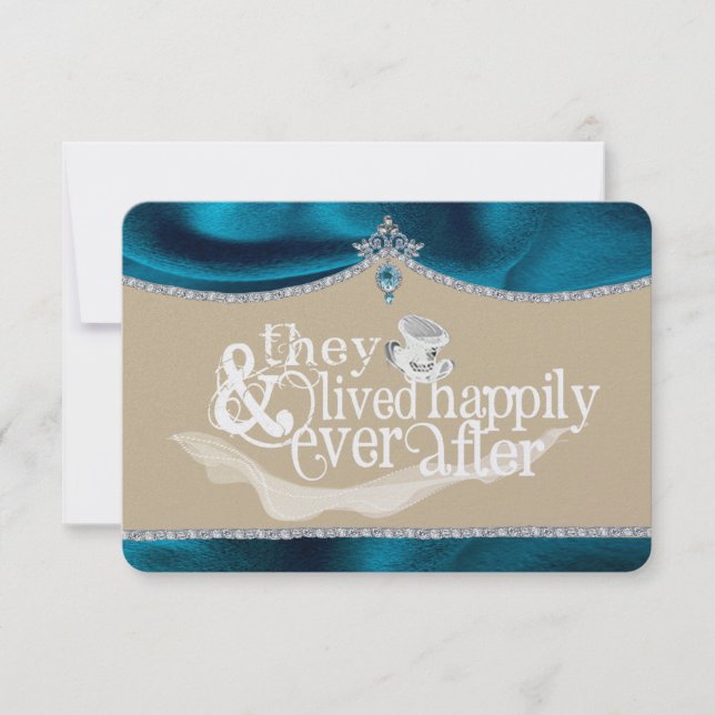 Royal Fairytale Thankyou Card (Front)