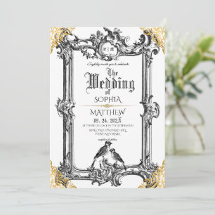 Royal Fantasy Medieval Wedding  Invitation