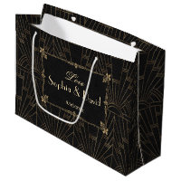 Royal Fleur-de-Lis Art Deco 1920s Wedding