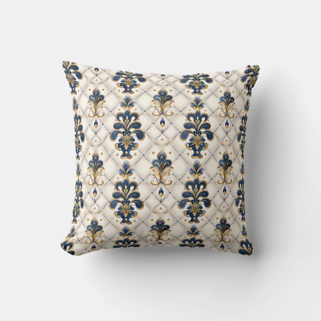 Royal Fleur de Lis Elegance Princesscore Cushion (Front)