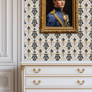 Royal Fleur de Lis Elegance Princesscore Wallpaper