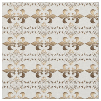 Royal, Fleur de Lis pattern Fabric